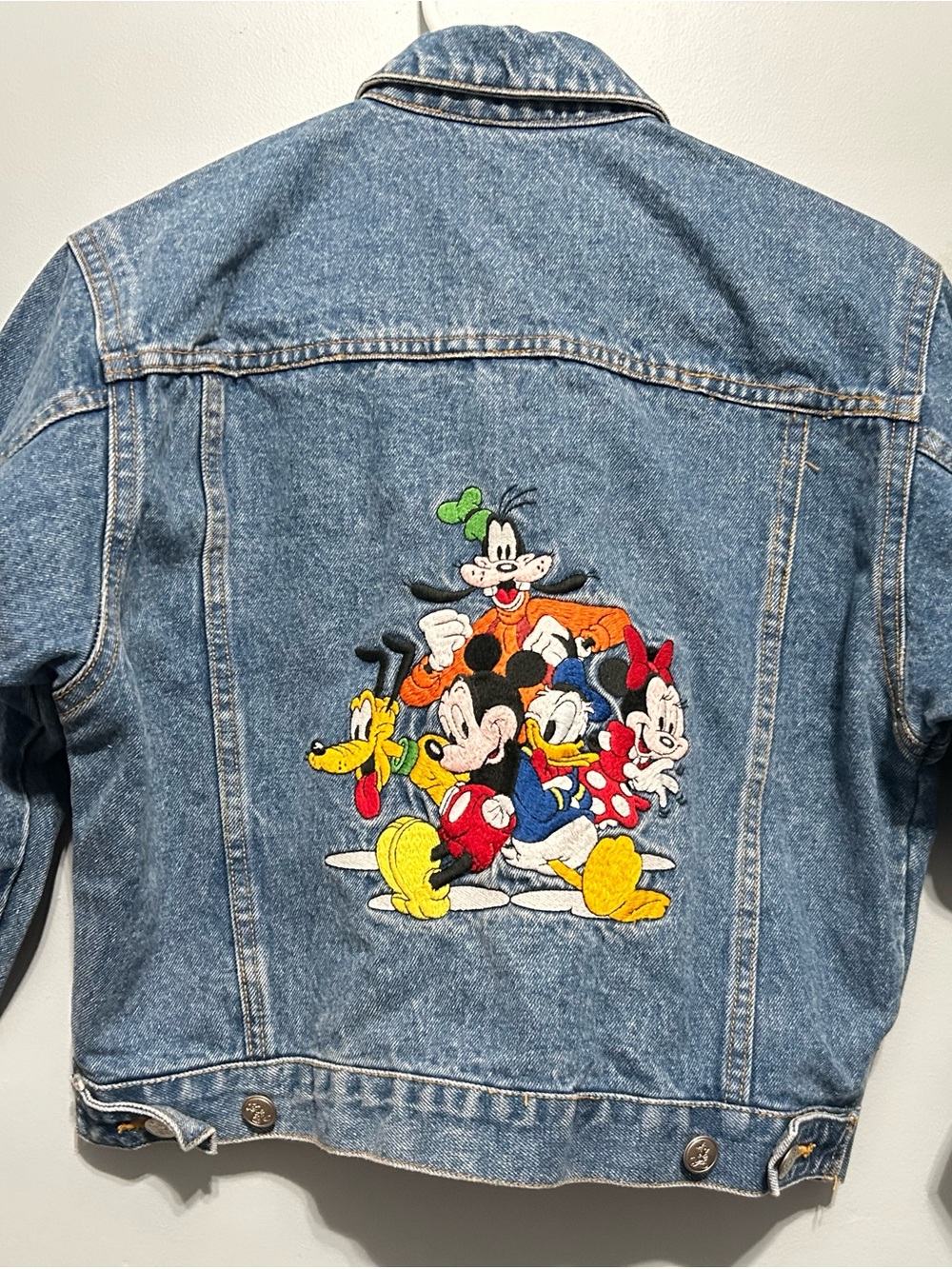 Vintage Disney Blue Denim jackets size M
